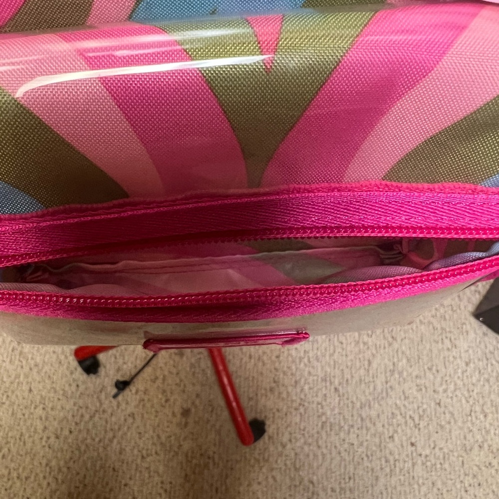Vans X Barbie Flow Free Hand Mini Pink and Multicolor Backpack - Picture 5 of 7